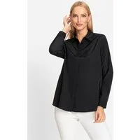heine Klassische Bluse Longbluse Langarm