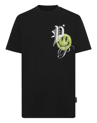 T-Shirt Rundhalsausschnitt Ss Smile