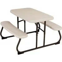Lifetime Campingtisch (1-St), Schnell auf- & abbaubar, Leicht zu transportieren, LxBxH 83x90x54cm