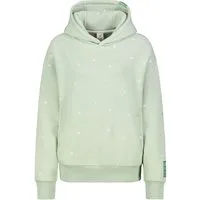 Eight2Nine Kapuzenpullover Damen Hoodie mit süßem Alloverprint Sweater, Kapuzensweatshirt mit seitl. Eingrifftaschen