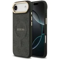 Guess Handyhülle GUESS Case für iPhone Air Goldrahmen Magsafe Handyhülle Cover Schwa