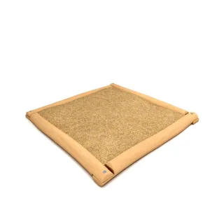 Robuster öffentlicher Sandkasten PRO Dune 190x190 cm - Hochwertiges Robinienholz für Kitas und Schulen - DIN 1176 zertifiziertes Spielgerät - Wickey