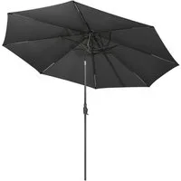 Sekey Marktschirm Ø350cm Sonnenschirm Groß Garten – Knickbar im Sitzen, UV-Schutz UPF50+, LxB: 347,00x347,00 cm, Geeignet für 6-8 Personen, Kippbar, Abknickbar, Wasserabweisend