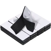 Diwzbyn Klettband 30 Stück Doppelseitiges Klebepads Extra Stark, Doppelseitiges, (30-St), Klebeband, Hochfest Montagepads für Zuhause Büro Auto und DIY