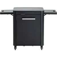 COZZE Outdoor-Küche Rolltisch für Plancha-Grill, 83 x 60 x 64 cm, ideale Ergänzung für Outdoorküchen, Rollen mit Bremsfunktion