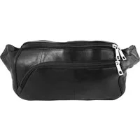 STEINMEISTER Bauchtasche Kamel Unisex Hüfttasche Gürteltasche aus Echtleder