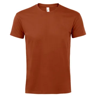 SOLS Mens Imperial Heavyweight Short Sleeve T-Shirt (Terracotta)