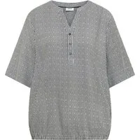 CECIL Kurzarmbluse TOS Printed Stripe Blouse