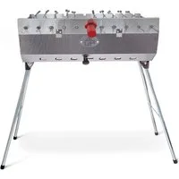 Grillpeter Holzkohlegrill Mangal Set Taschkent Schaschlikgrill mit 11er Drehspieß Spieße Motor