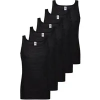 ESGE - Die Wäsche-Macher Unterhemd 5er Pack - Feinripp Ringel (Spar-Set, 5-St) Unterhemd / Tanktop - Baumwolle - Strapazierfähig