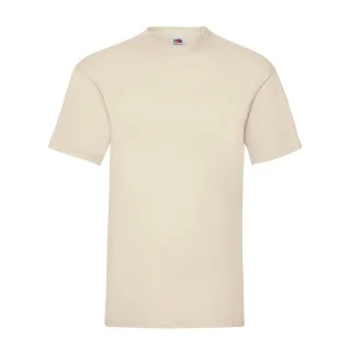 Fruit of the Loom - "Valueweight" T-Shirt für Herren/Damen Unisex (Natürlich)