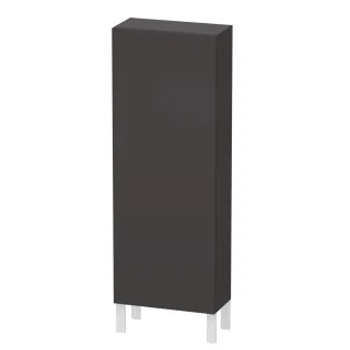 Duravit L-Cube Halbhochschrank Graphit Supermatt 500x243x1320 mm - LC1169R8080 LC1169R8080