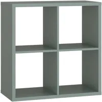 FORTE Standregal Mauro, Fachgröße 33x33cm, 4 Fächer