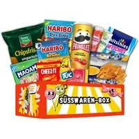Fruchtgummi Bären & Co. Süßigkeit, Mega Paradies Snack Mix Box mit Chips Cracker Fruchtgummi 1770g