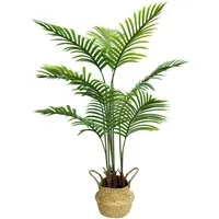 Kunstbaum Kunstpflanzen groß kunstpalme künstliche Pflanze, Höhe 120 cm/160 cm Palme, SEHAUSEU, Höhe 120 cm
