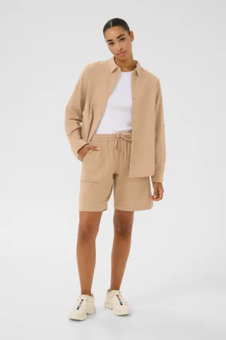 Langarm - Hemd Regular fit Classic Sand
