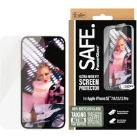 SAFE by PanzerGlass Displayschutzglas Ultra-Wide Fit Screen Protection für Apple iPhone 13/13 Pro, Apple iPhone 14, Apple iPhone 16e, Displayschutzfolie, Schutzfolie, Bildschirmschutz, kratz- & stoßfest