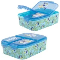 Bluey Lunchbox Brotdose 3 getrennte Fächer Bluey Lunch to Go Vesper Dose