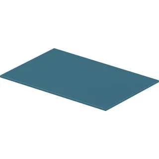 Duravit DuraSquare Glaseinleger 0099678800 77 x 38 cm, Sicherheitsglas, Stone Blue