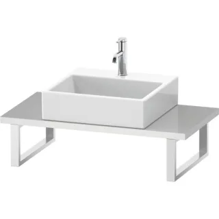Duravit DuraStyle Konsole DS104C03535 für Aufsatzbecken, 1 Ausschnitt, Stärke 3 cm, Eiche terra