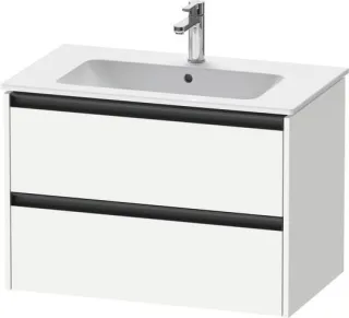Duravit Ketho.2 Waschtischunterbau wandhängend Weiß Matt 810x480x550 mm - K25263018180000 K25263018180000