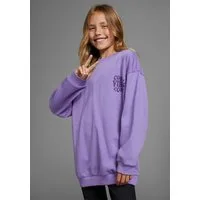 KIDSWORLD Sweatshirt Rückenprint Sweatshirt, in bequemer Form für Mädchen
