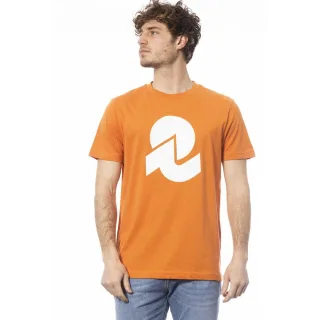 T-Shirt Orange Logo Tee Kurzarm