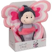 Nici Kuscheltier Love, Schmetterling, 21 cm, in Geschenkbox
