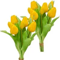 Kunsttulpe Tulpenbund, Creativ green, Höhe 31 cm, in schöner Farbe