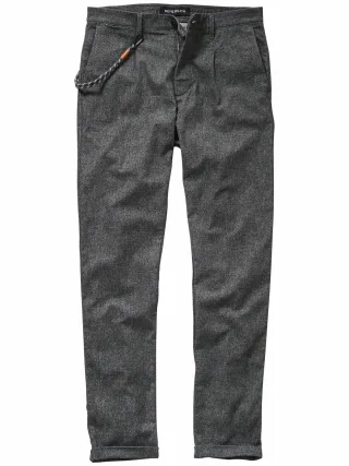 Mey & Edlich Herren Brot & Spiele-Hose Grau 50 % Baumwolle, 32 % Polyester, 15 % Viskose, 3 % Elasthan