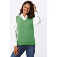 Witt Strickpullover Pullunder Ärmellos Jersey