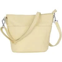 MIRROSI Umhängetasche Damen, Crossbody Bag, Echtleder Made in Italy (1 Tasche 2 Gurte oder Basic Version 1 Tasche 1 Gurt), 24x18x12cm (BXHXT)
