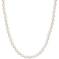 Valero Pearls Perlenkette roségold, mit Süßwasser-Zuchtperle
