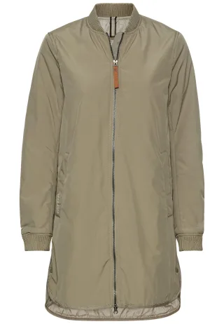 camel active - Mantel aus recyceltem Polyester sage - Gr. - 44
