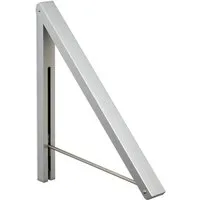 SO-TECH® Garderobe Klappbarer Kleiderbügelhalter Aluminium eloxiert (1 St), Bügelhalter Kleiderlüfter Garderobenstange