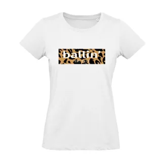 Panter Block Shirt von Ballin Est. 2013 in der farbe Weiss und in größe XS.