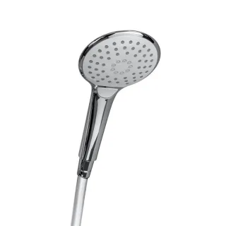 HSK Design-Handbrause AquaSwitch Rund, Weiß, 1100076 1100076