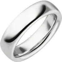 Schmuck Krone Silberring Ring aus 925 Silber rhodiniert, Silber 925