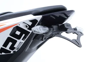 R&amp;G Kennzeichenhalter Heckumbau KTM 1290 Super Duke / R Bj. 2014-2016 eintragungsfrei
