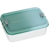 LÄSSIG Lunchbox Solid, olive/green, Edelstahl, Silikon, (1-tlg), aus Edelstahl