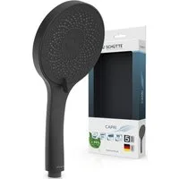 Schütte Handbrause CAPRI, Duschbrause, 3-fach verstellbar, Antikalk, wassersparend