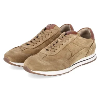 Bullboxer Low Sneaker  Beige - Gr. 41 -  Textil und Synthetik