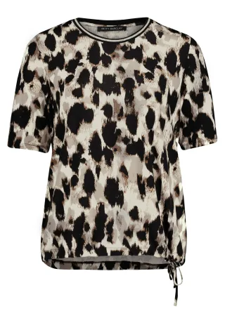 Betty Barclay - Casual-Shirt beige/schwarz - Gr. - 38