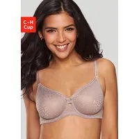 Nuance by Lascana Minimizer-BH mit Bügel, im angesagten Leo-Look – ideal für große Größen