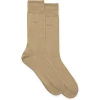 BOSS Businesssocken 2P RS Uni CC (Packung, 2-Paar, 2er) mit Markenlogo