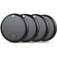 pedete GPS-Tracker für Android & iOS-4 St AirTag SmartTag schlüsselfinder Bluetooth-Tracker (Tracker Tags Key Finder Smarttag schlüsselfinder Luggage, Suitcase)