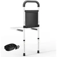 TLGREEN Bett - Aufstehhilfe Bettgriff,Ohne Bohren,Tragfähigkeit 150 kg, belastbar bis 150 kg, 340cm Fester Gürtel,höhenverstellbar