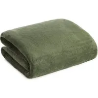 Wohndecke TEDY warme Decke für Herbst & Winter, Eurofirany, Teddy-Fleece, kuschelige Sofadecke, Sesselschoner, Extra weich