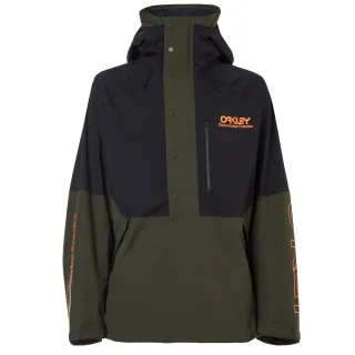 Oakley TNP Lined Herren Schwarz/Grüner Shell-Jacke
