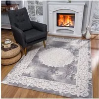 Sanat Teppich Harmony 3205, auch als Läufer und rund, rechteckig, Höhe: 12 mm, Wohnzimmer, Kurzflor, modern, Orient Optik, Schlafzimmer